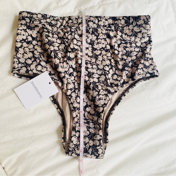 Zimmerman 50’s Prima Brown Cherry Halter Bikini 0A - Picture 11 of 12